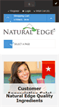 Mobile Screenshot of natural-edge.com